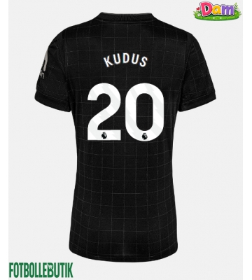 Tottenham Hotspur Mohammed Kudus #20 Bortatröja Kvinnor 2025-26 Kortärmad